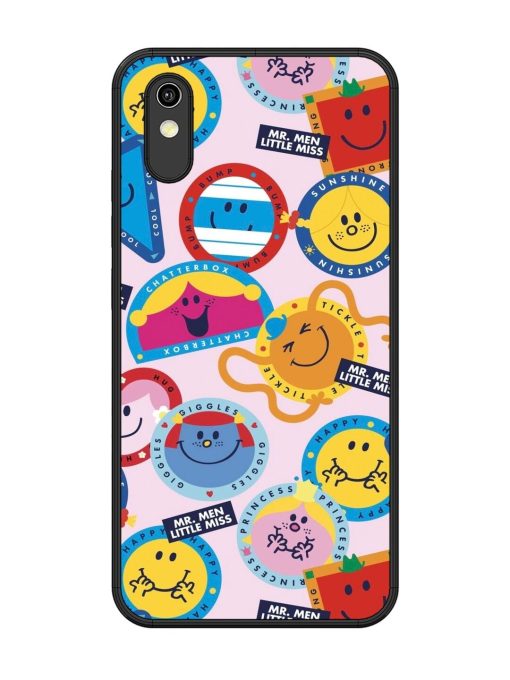 Whimsical Mr. Men & Little Miss Glossy Soft Edge Case for Vivo Y1S