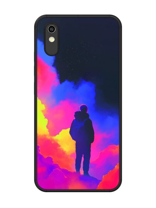 Cosmic Wanderer Glossy Soft Edge Case for Vivo Y1S