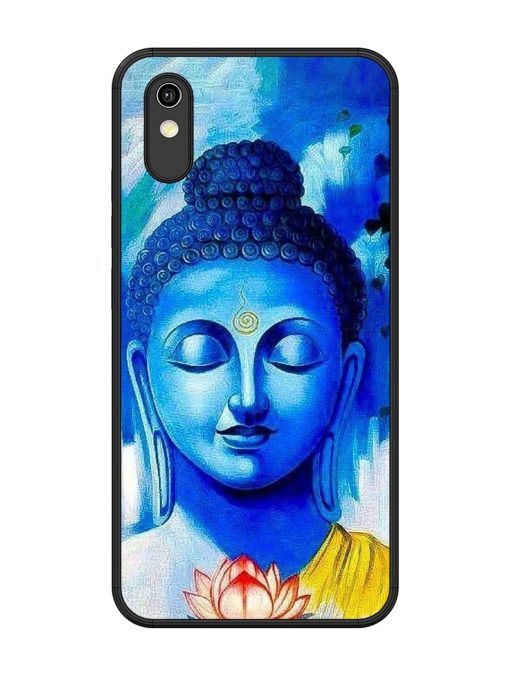 Serene Buddha With Lotus Glossy Soft Edge Case for Vivo Y1S