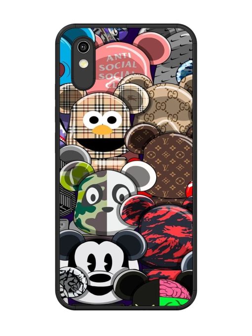 Streetwear Bearbrick Extravaganza Glossy Soft Edge Case for Vivo Y1S