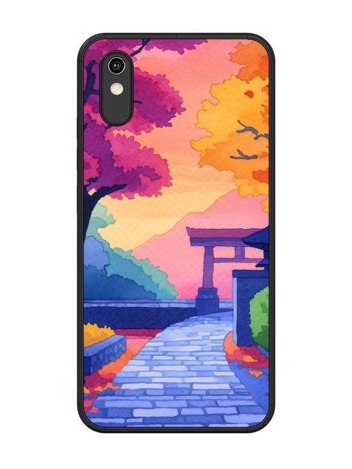 Autumnal Serenity Glossy Soft Edge Case for Vivo Y1S