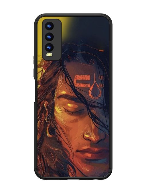 Tranquil Shiva Glossy Soft Edge Case for Vivo Y20 Chachhi