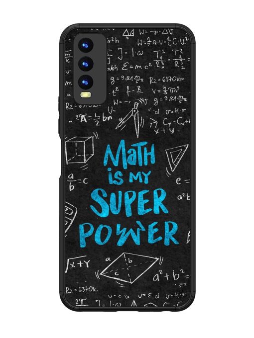 Math Magic Glossy Soft Edge Case for Vivo Y20 Chachhi