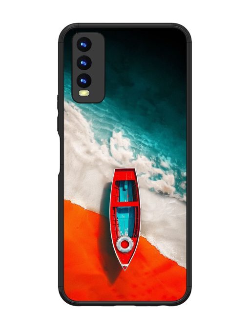 Crimson Tide Glossy Soft Edge Case for Vivo Y20 Chachhi