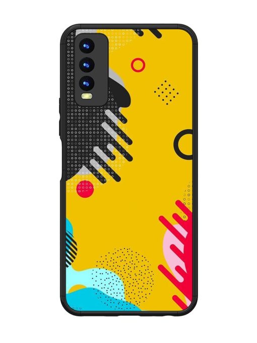 Neon Pop Glossy Soft Edge Case for Vivo Y20 Chachhi