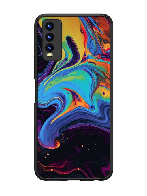 Liquid Dreamscape Glossy Soft Edge Case for Vivo Y20 Chachhi