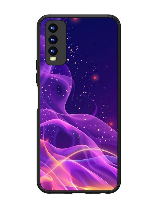 Cosmic Currents Glossy Soft Edge Case for Vivo Y20 Chachhi