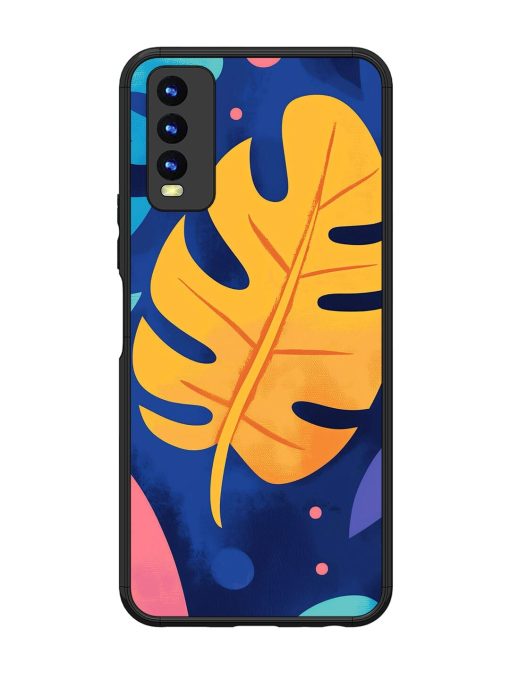 Tropical Tapestry Glossy Soft Edge Case for Vivo Y20 Chachhi