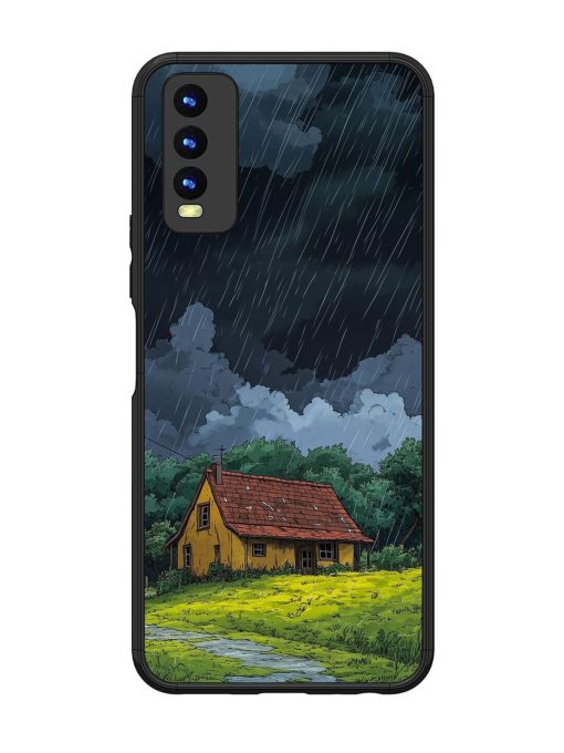 Rainy Day Retreat Glossy Soft Edge Case for Vivo Y20 Chachhi