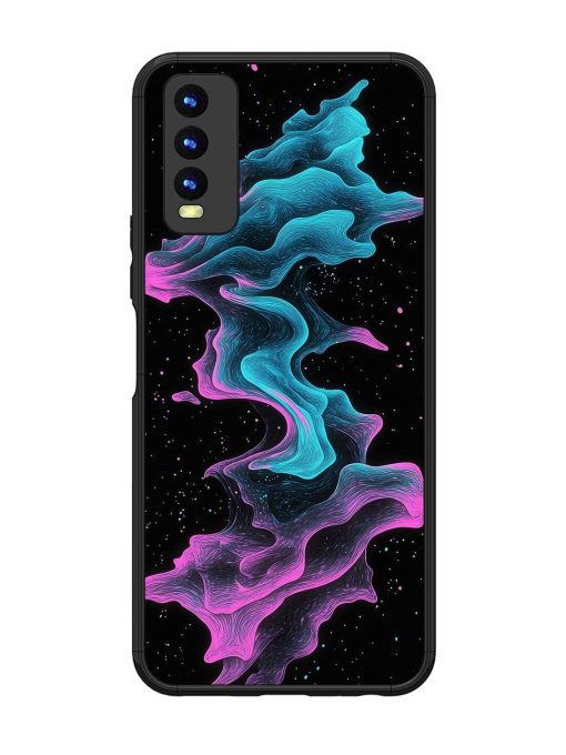 Cosmic Currents Glossy Soft Edge Case for Vivo Y20 Chachhi