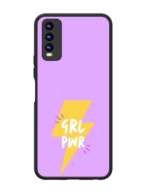 Girl Power Spark Glossy Soft Edge Case for Vivo Y20 Chachhi