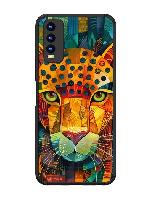 Mosaic Majesty Glossy Soft Edge Case for Vivo Y20 Chachhi