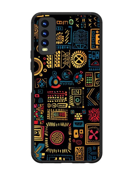 Tribal Tapestry Glossy Soft Edge Case for Vivo Y20 Chachhi