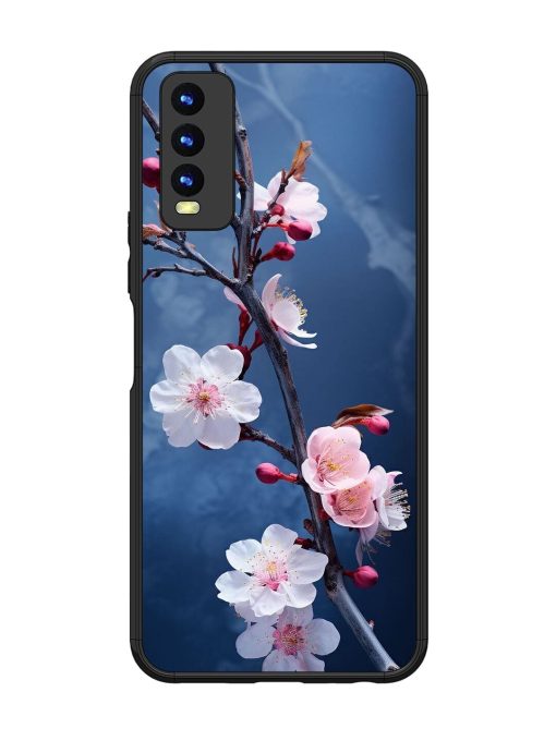 Delicate Blossoms Glossy Soft Edge Case for Vivo Y20 Chachhi