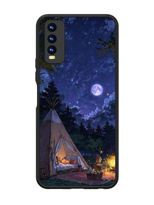 Moonlight Camping Glossy Soft Edge Case for Vivo Y20