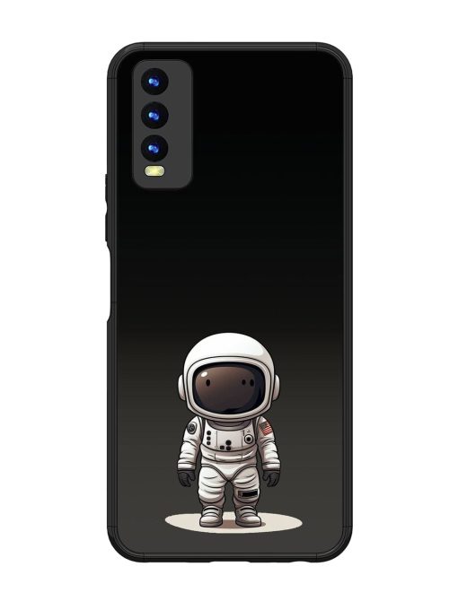 Neon Astronaut Glossy Soft Edge Case for Vivo Y20 Chachhi