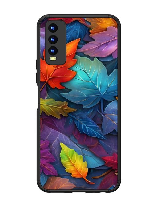 Autumn'S Embrace Glossy Soft Edge Case for Vivo Y20 Chachhi