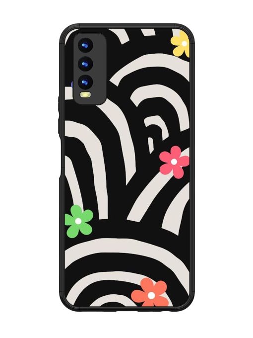 Rainbow Arcs Glossy Soft Edge Case for Vivo Y20 Chachhi