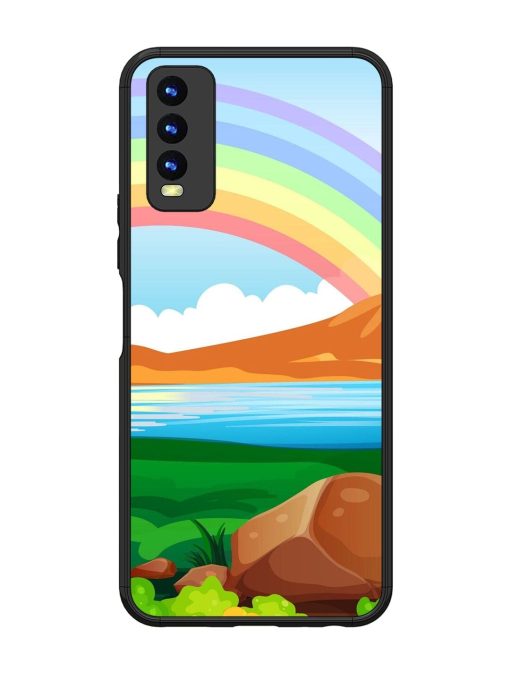 Rainbow Over The Lake Glossy Soft Edge Case for Vivo Y20 Chachhi