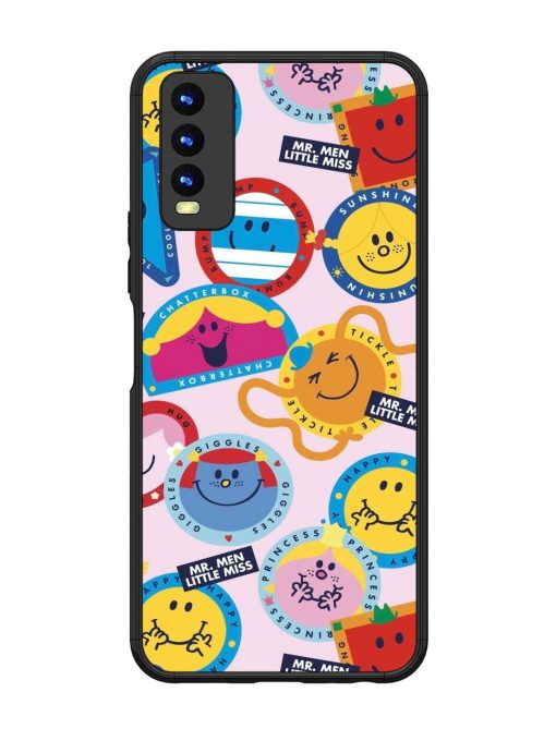 Whimsical Mr. Men & Little Miss Glossy Soft Edge Case for Vivo Y20 Chachhi