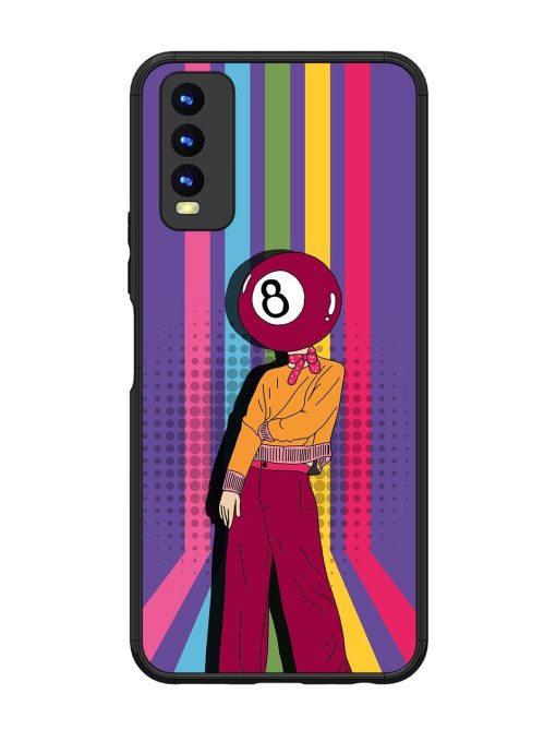 Eight Ball Fashionista Glossy Soft Edge Case for Vivo Y20 Chachhi