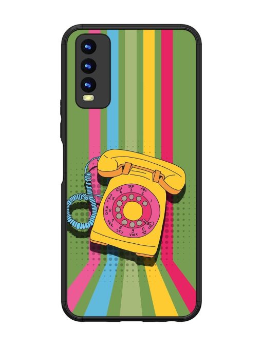 Retro Dialer Glossy Soft Edge Case for Vivo Y20 Chachhi