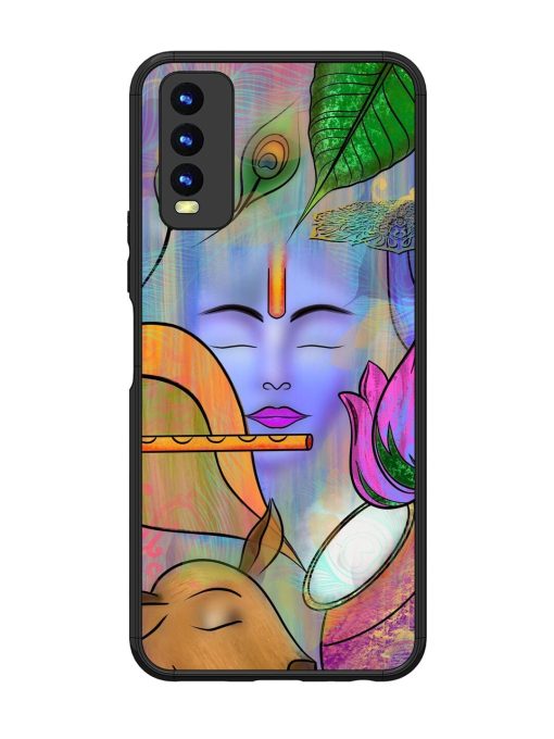 Divine Serenity Glossy Soft Edge Case for Vivo Y20 Chachhi