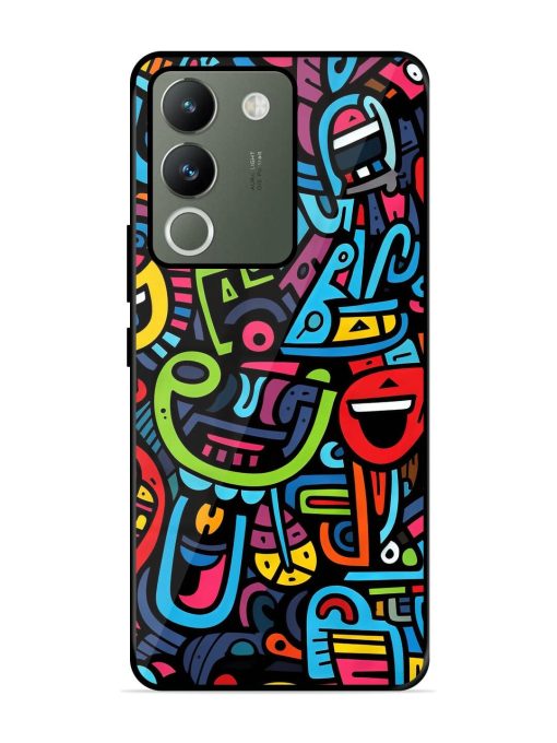 Doodlephoria Glossy Soft Edge Case for Vivo Y200 (5G) Chachhi