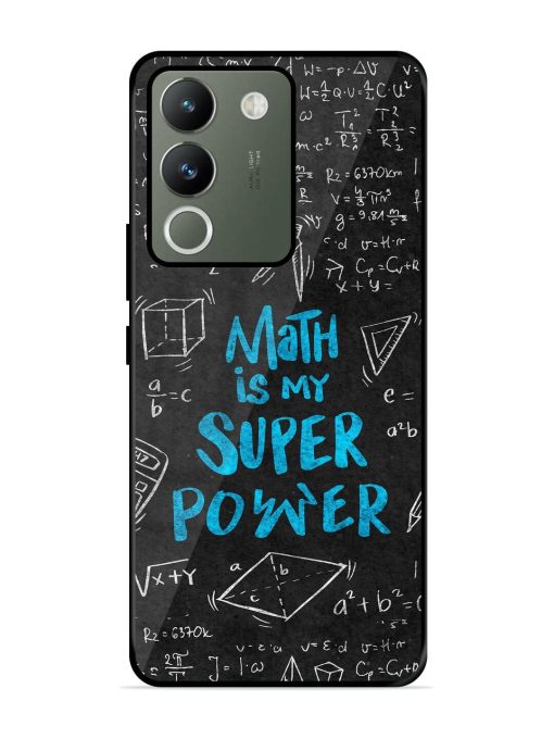 Math Magic Glossy Soft Edge Case for Vivo Y200 (5G) Chachhi