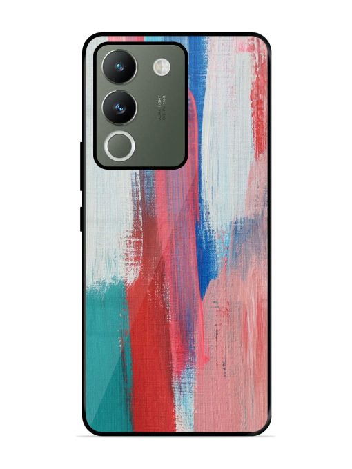 Colorful Chaos Glossy Soft Edge Case for Vivo Y200 (5G) Chachhi