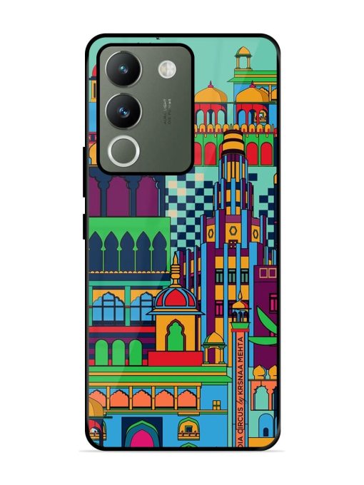 Indian Tapestry Glossy Soft Edge Case for Vivo Y200 (5G) Chachhi