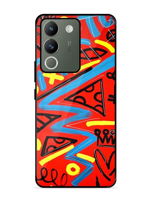 Groovy Garden Glossy Soft Edge Case for Vivo Y200 (5G) Chachhi