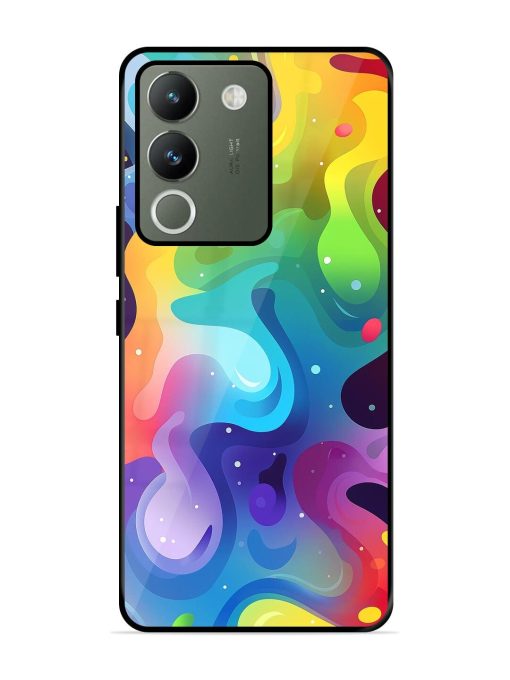 Rainbow River Glossy Soft Edge Case for Vivo Y200 (5G)