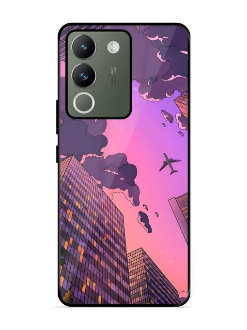 Urban Twilight Glossy Soft Edge Case for Vivo Y200 (5G) Chachhi