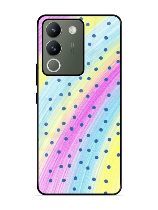 Polka Dot Paradise Glossy Soft Edge Case for Vivo Y200 (5G) Chachhi