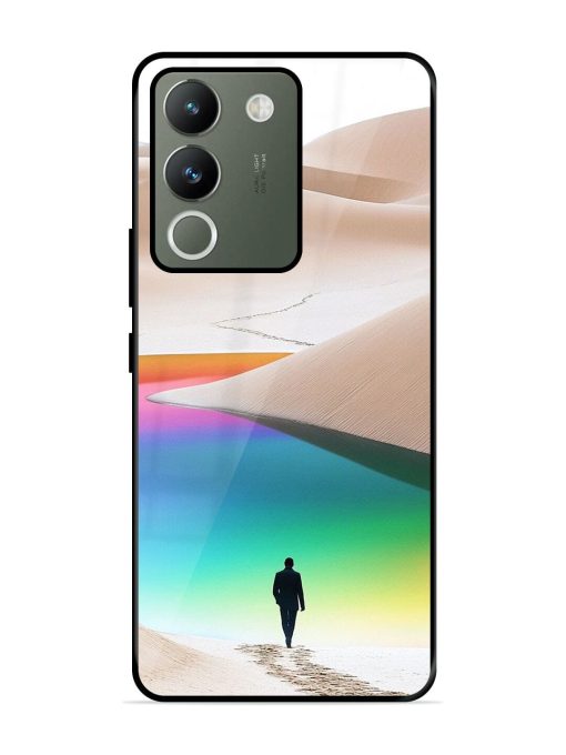 Desert Dreams Glossy Soft Edge Case for Vivo Y200 (5G) Chachhi