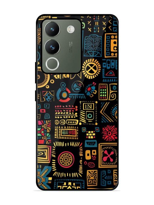 Tribal Tapestry Glossy Soft Edge Case for Vivo Y200 (5G) Chachhi