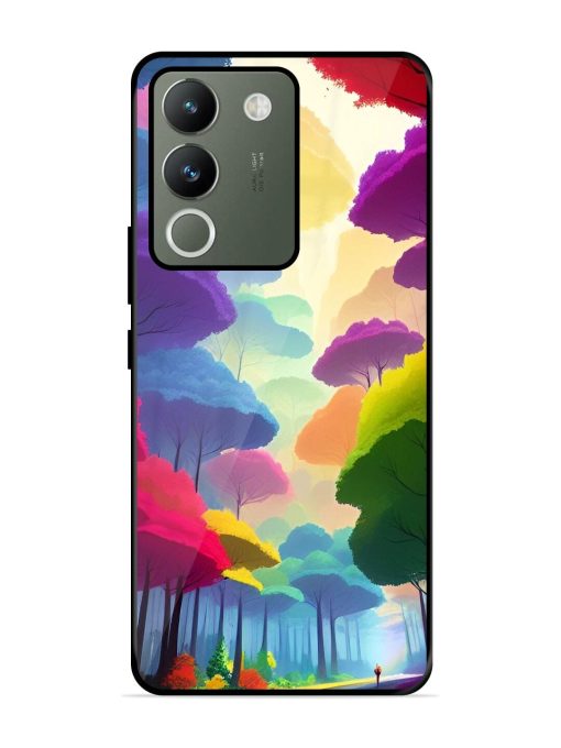 Rainbow Road Glossy Soft Edge Case for Vivo Y200 (5G) Chachhi