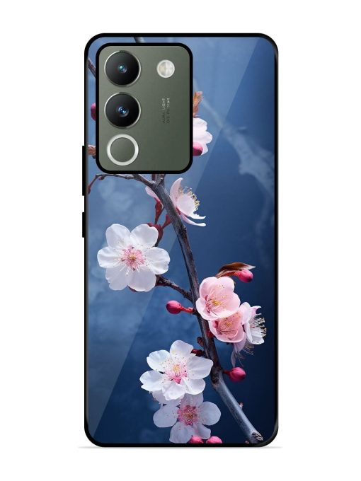 Delicate Blossoms Glossy Soft Edge Case for Vivo Y200 (5G) Chachhi