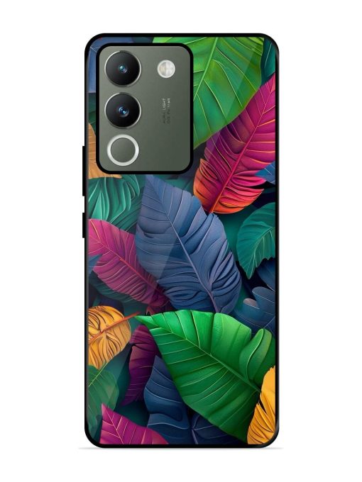 Tropical Tapestry Glossy Soft Edge Case for Vivo Y200 (5G) Chachhi