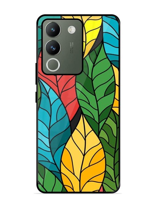 Foliage Fiesta Glossy Soft Edge Case for Vivo Y200 (5G) Chachhi