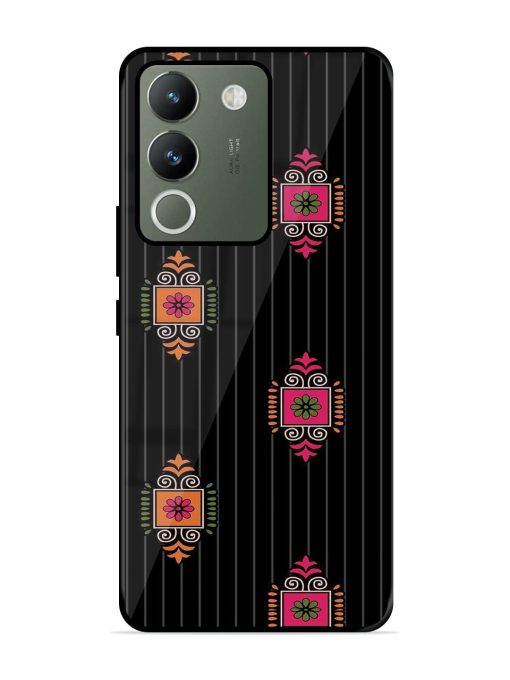 Ornate Elegance Glossy Soft Edge Case for Vivo Y200 (5G) Chachhi