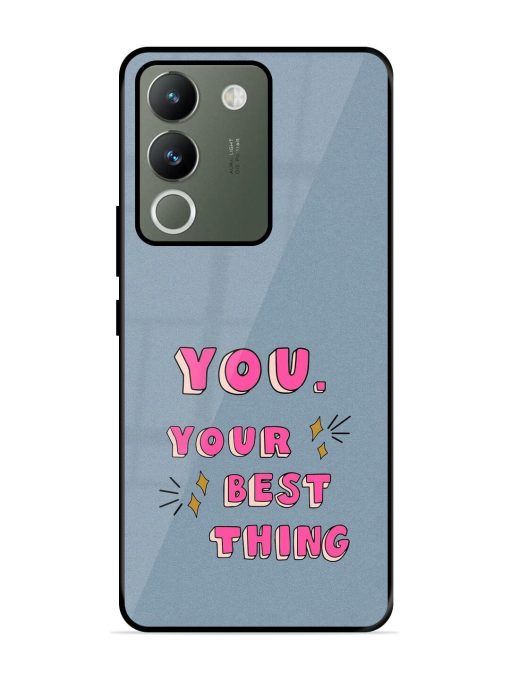 Self-Love Sparkles Glossy Soft Edge Case for Vivo Y200 (5G) Chachhi