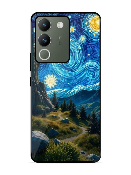 Starry Night In The Shire Glossy Soft Edge Case for Vivo Y200 (5G) Chachhi