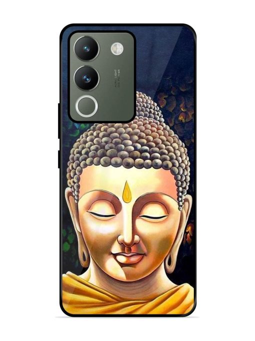 Buddha Face Glossy Soft Edge Case for Vivo Y200 (5G) Chachhi