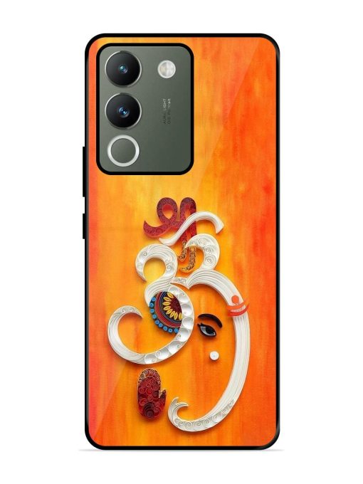 Ganesha In Quilling Art Glossy Soft Edge Case for Vivo Y200 (5G) Chachhi