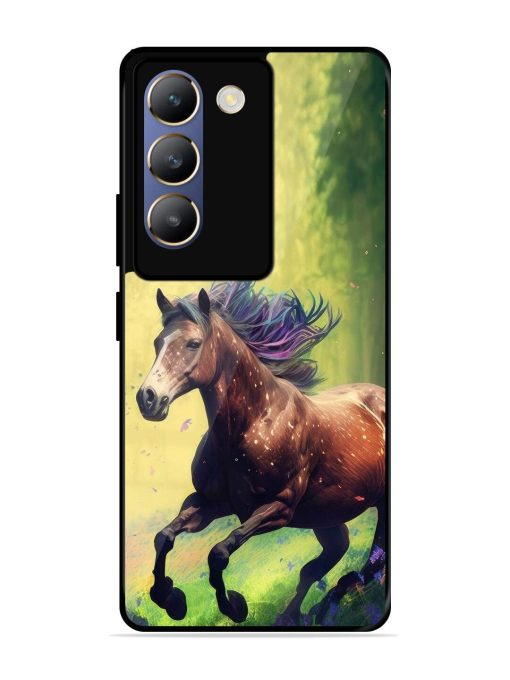 Enchanted Gallop Glossy Soft Edge Case for Vivo Y200E (5G)