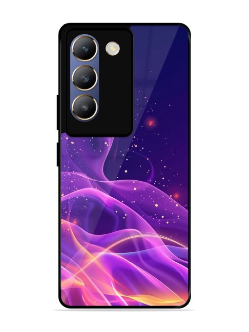 Cosmic Currents Glossy Soft Edge Case for Vivo Y200E (5G) Chachhi