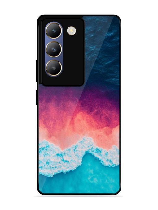 Where The Ocean Meets The Sky Glossy Soft Edge Case for Vivo Y200E (5G) Chachhi