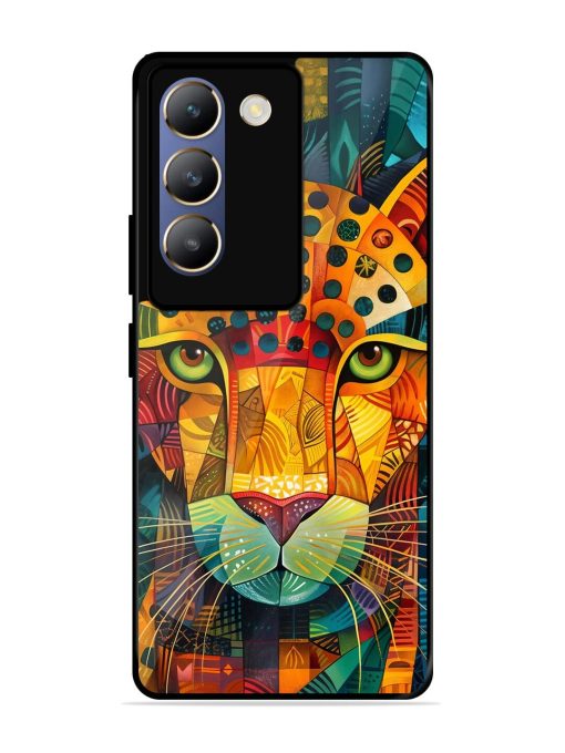 Mosaic Majesty Glossy Soft Edge Case for Vivo Y200E (5G) Chachhi